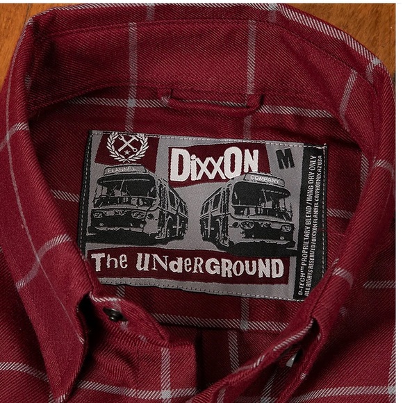 Dixxon underground flannel 2XL BNIB - Picture 3 of 4